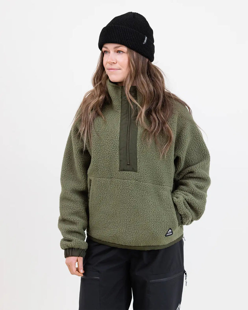 Women’s Campfire Recycled Sherpa Fleece Pullover