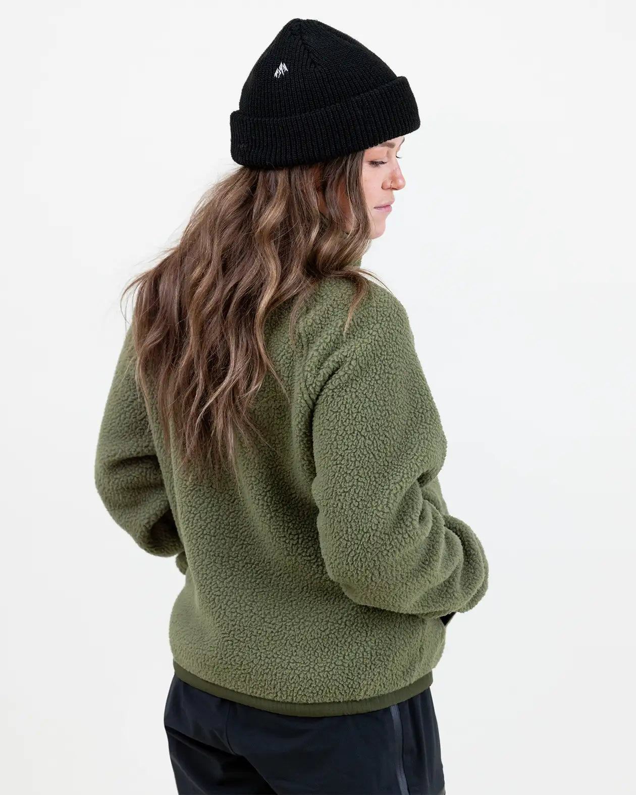 Women’s Campfire Recycled Sherpa Fleece Pullover