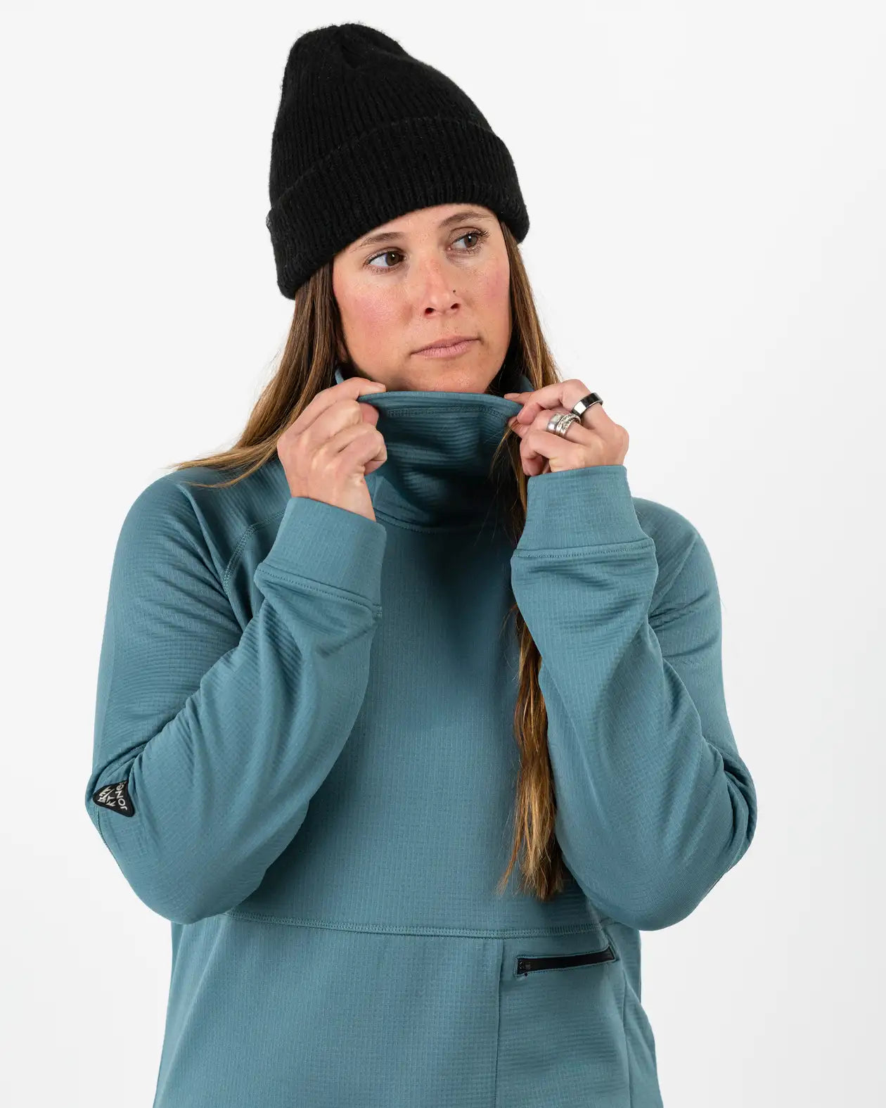 Women's Flagship Recycled Grid Fleece | Jones Women's Flagship Recycled Grid Fleece Jones Snowboards High Performance