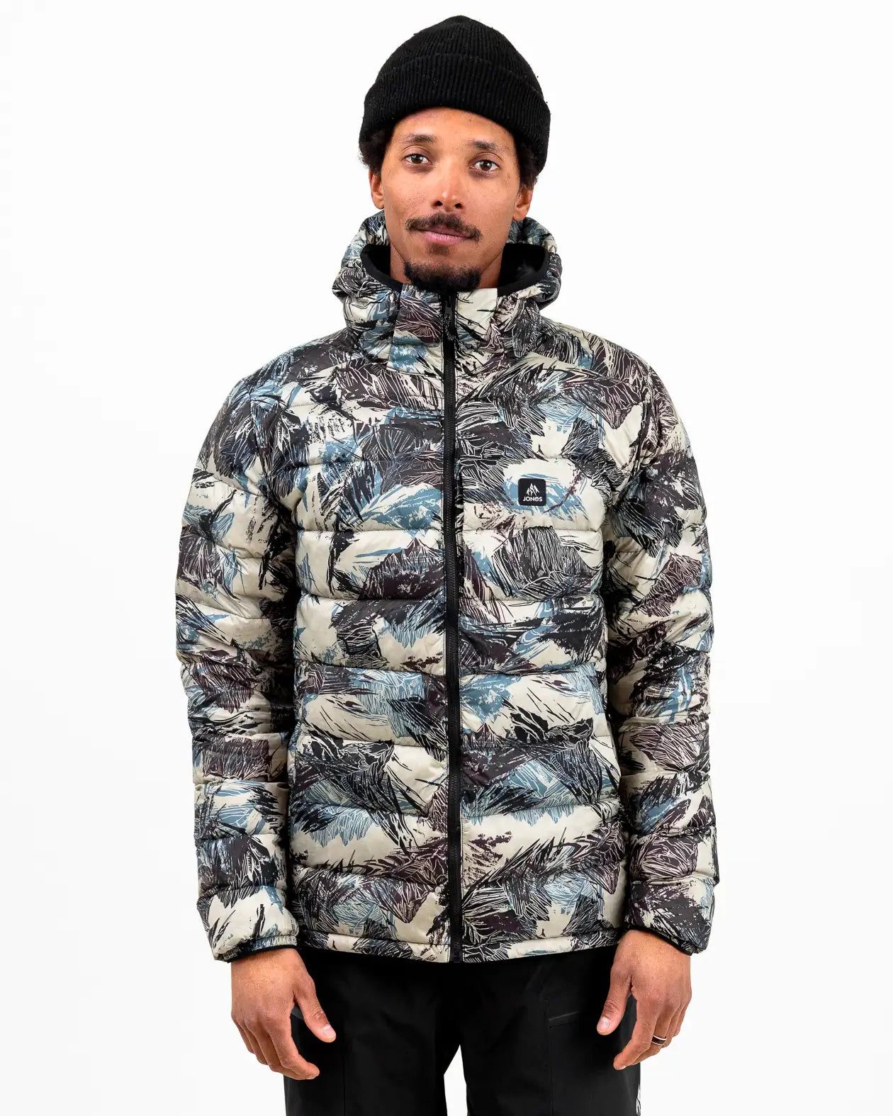 Men’s Re-Up Recycled Down Hoodie | Jones Men’s Re-Up Recycled Down Hoodie Jones Snowboards High Performance 7630949117144 J.26.JKM.RUH.BN.2S.1