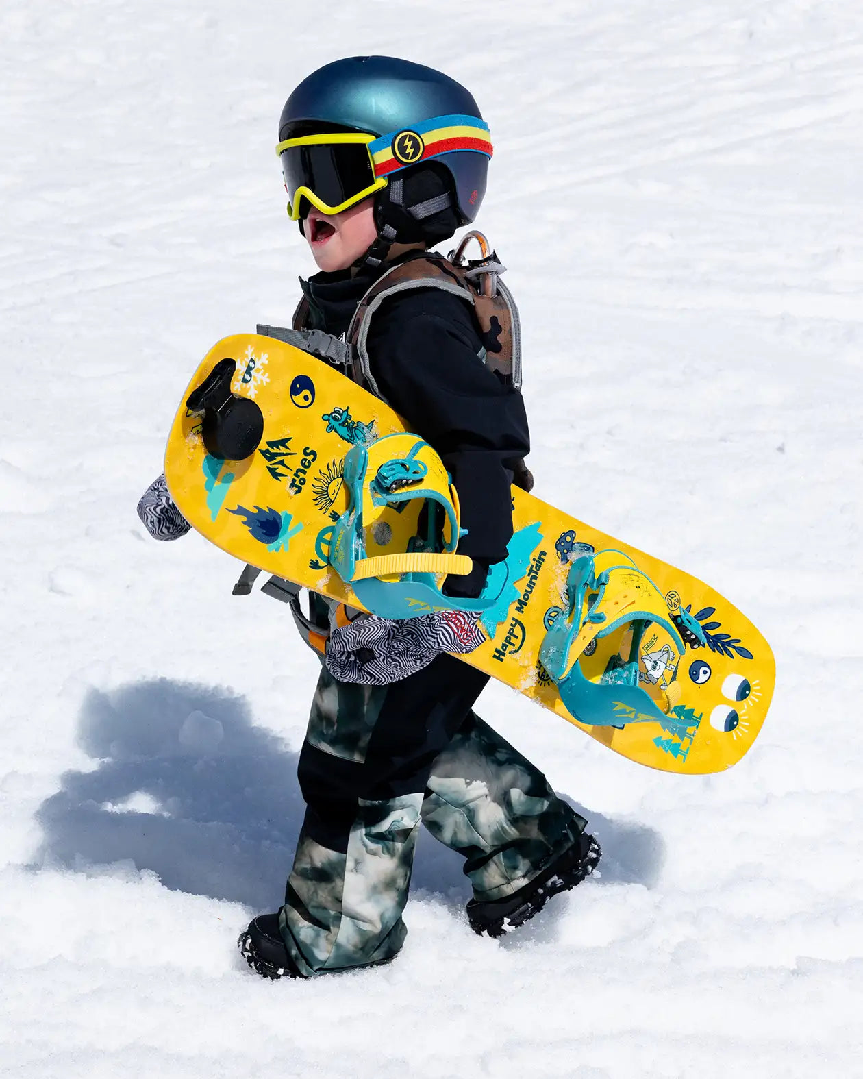 jones discovery snowboard kids Kids Happy Mountain Snowboard Package