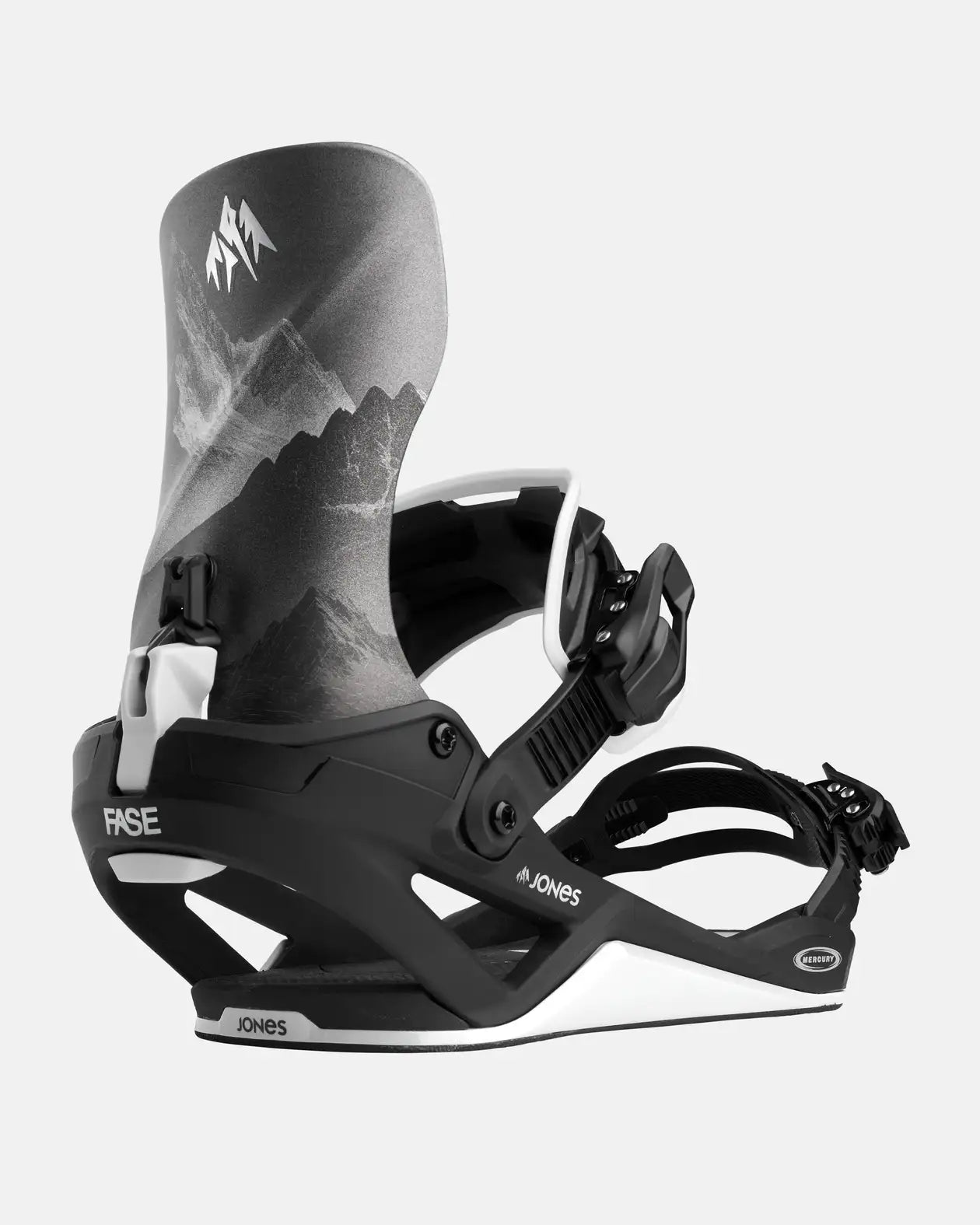Mercury FASE® Snowboard Binding | Jones Mercury FASE® Snowboard Binding 2026 Bindings Jones Snowboards High Performance