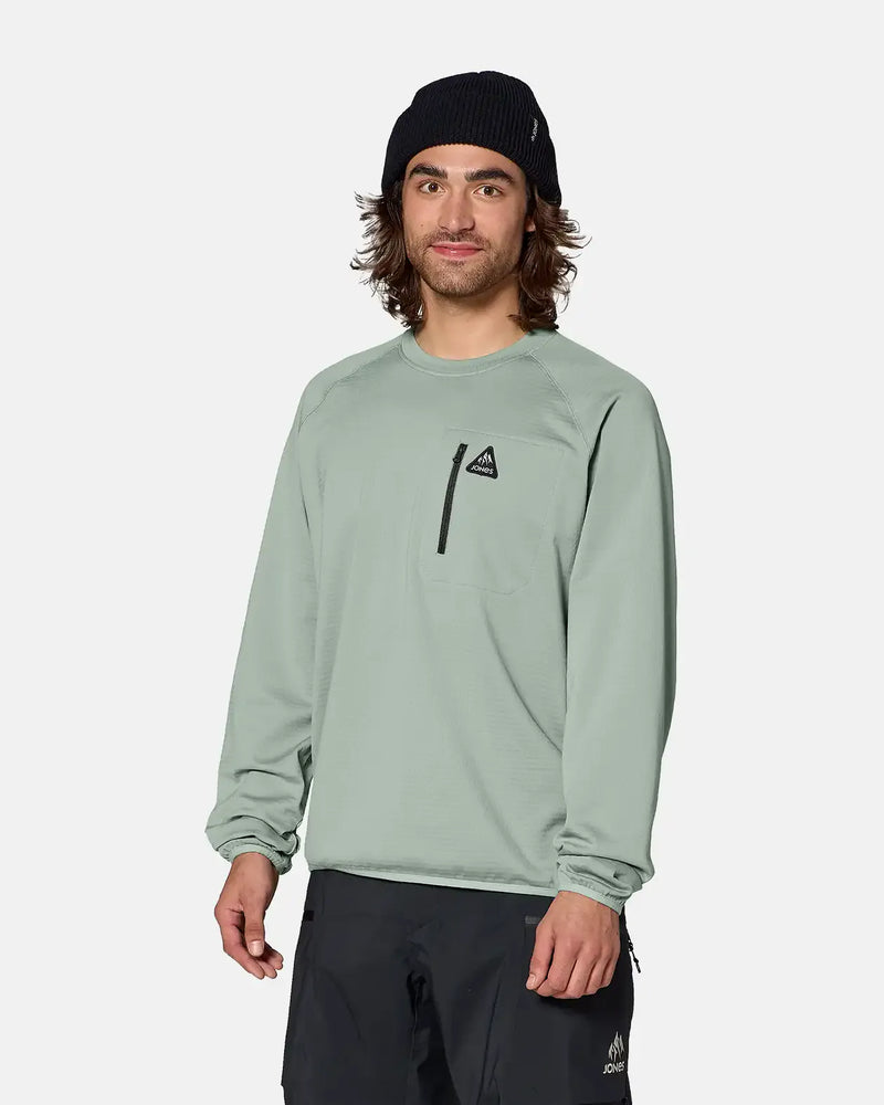 Men’s Flagship Grid Fleece Crew