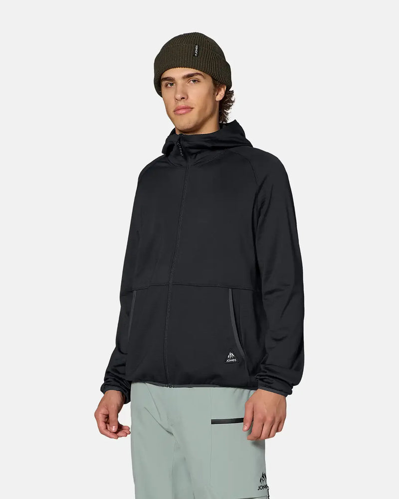 Men’s Flagship Grid Fleece Hooded Jacket