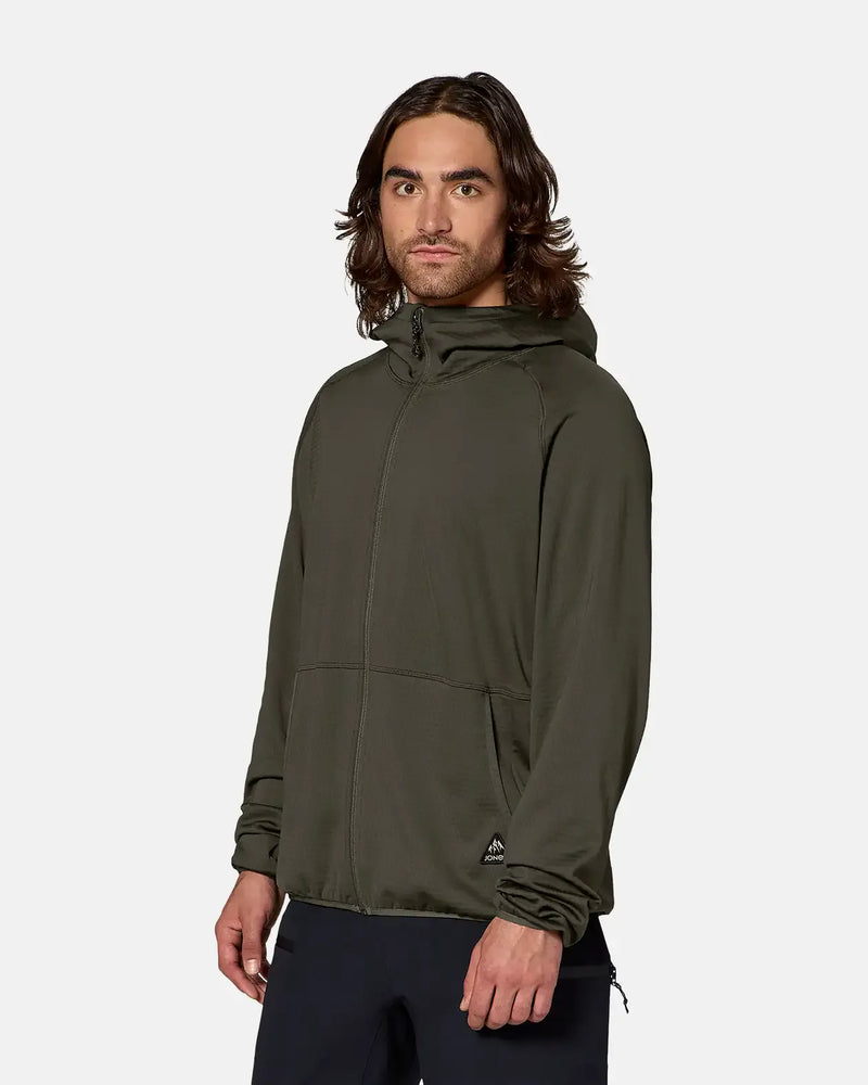 Men’s Flagship Grid Fleece Hooded Jacket