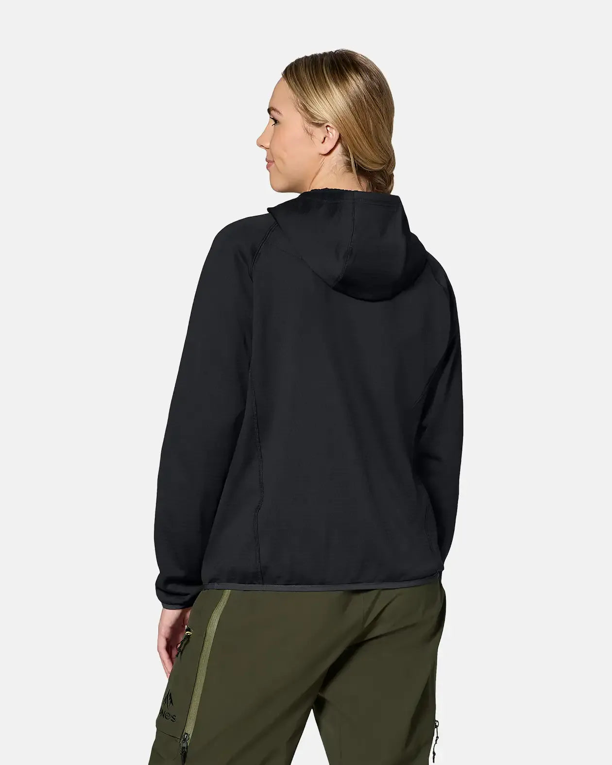 Women’s Flagship Grid Fleece Hooded Pullover Women’s Flagship Grid Fleece Hooded Pullover Apparel Technical Jones Snowboards High Performance