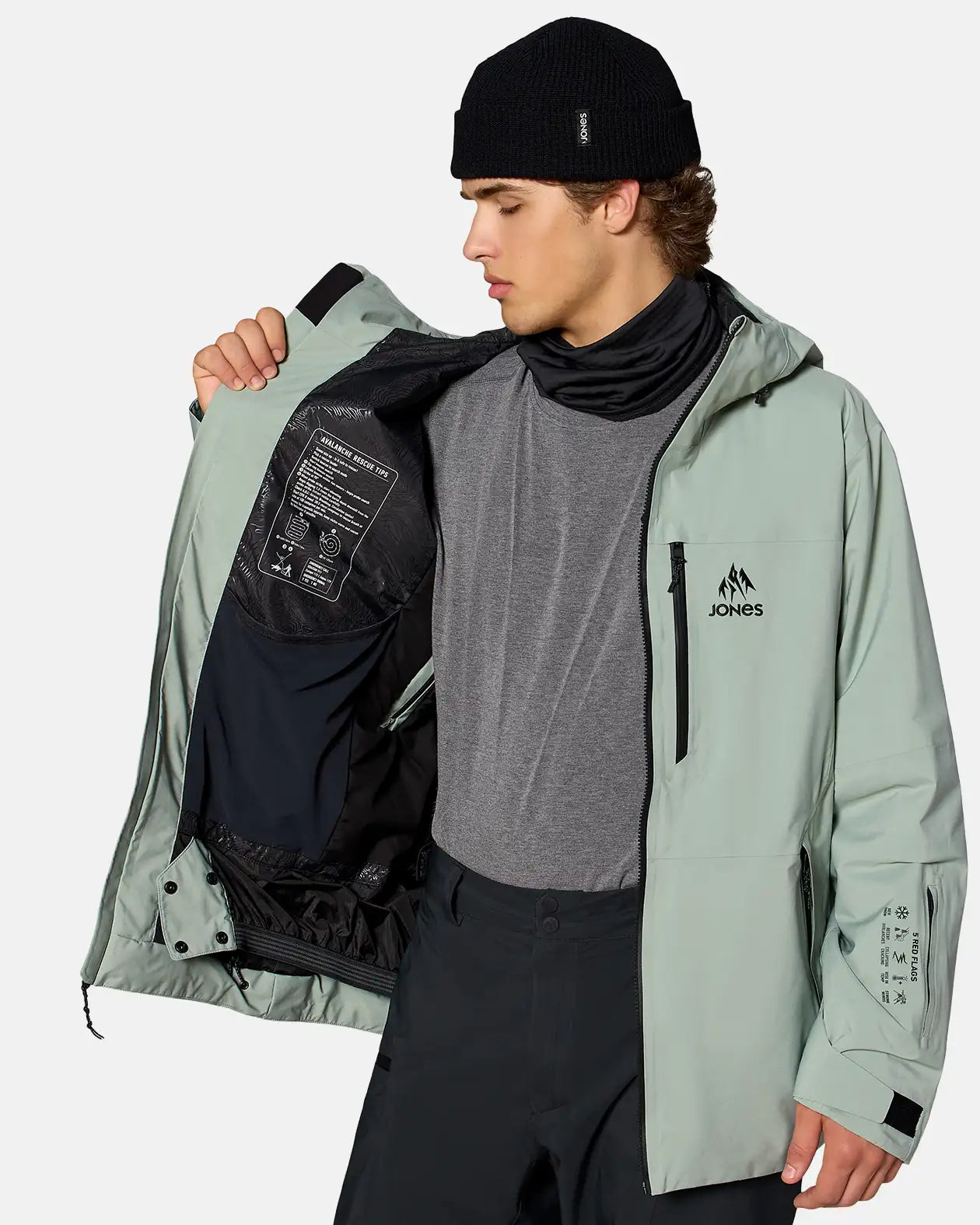 Men’s Deeper GORE-TEX® Insulated Jacket Men’s Deeper GORE-TEX® Insulated Jacket Outerwear Jones Snowboards High Performance
