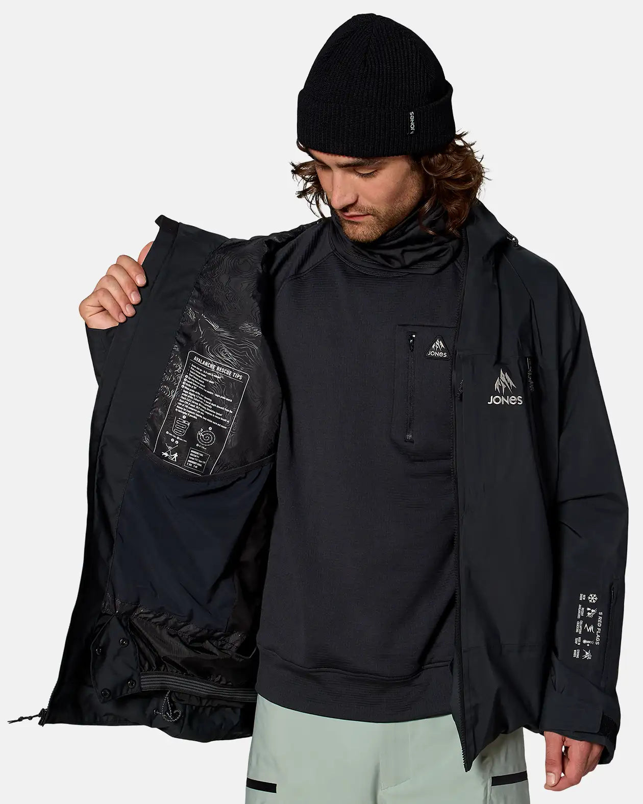 Men’s Deeper GORE-TEX® Jacket Men’s Deeper GORE-TEX® Jacket Outerwear Jones Snowboards High Performance