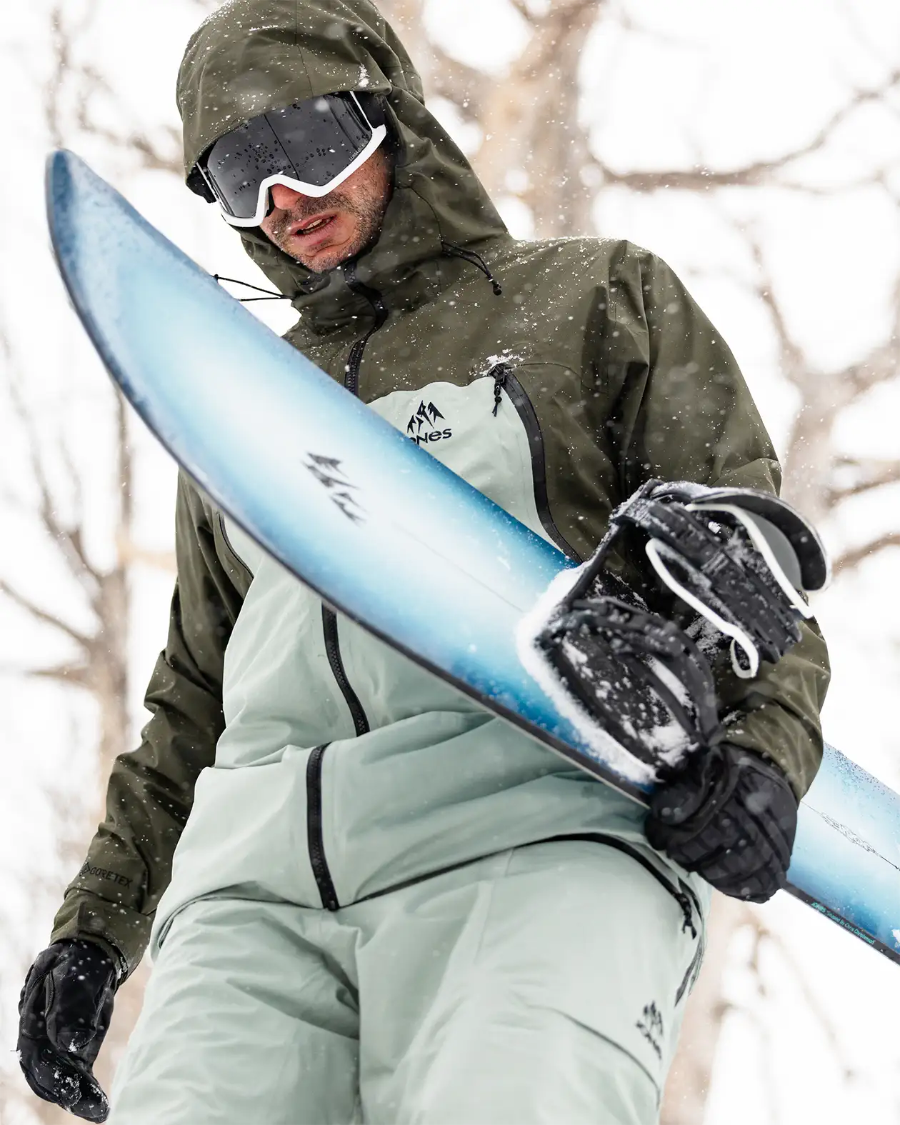 Men’s Deeper GORE-TEX® Jacket Men’s Deeper GORE-TEX® Jacket Outerwear Jones Snowboards High Performance