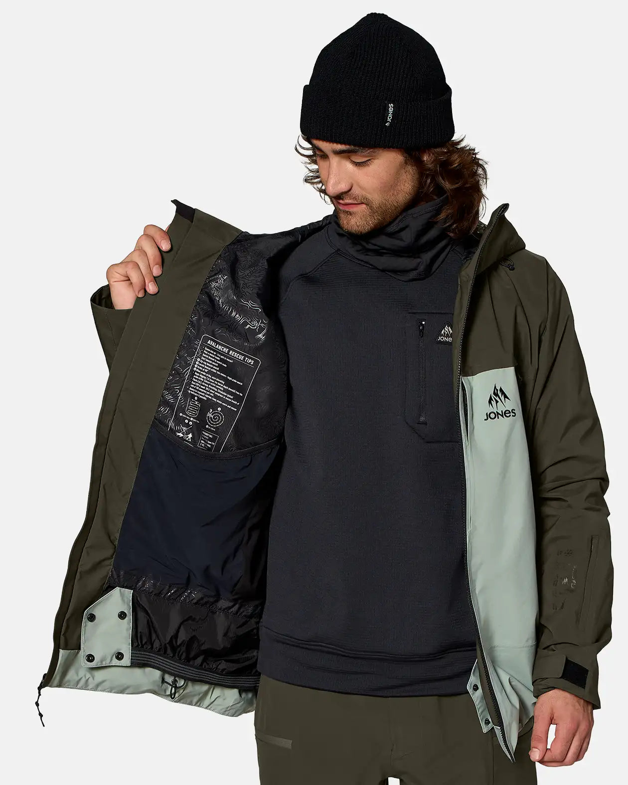 Men’s Deeper GORE-TEX® Jacket Men’s Deeper GORE-TEX® Jacket Outerwear Jones Snowboards High Performance