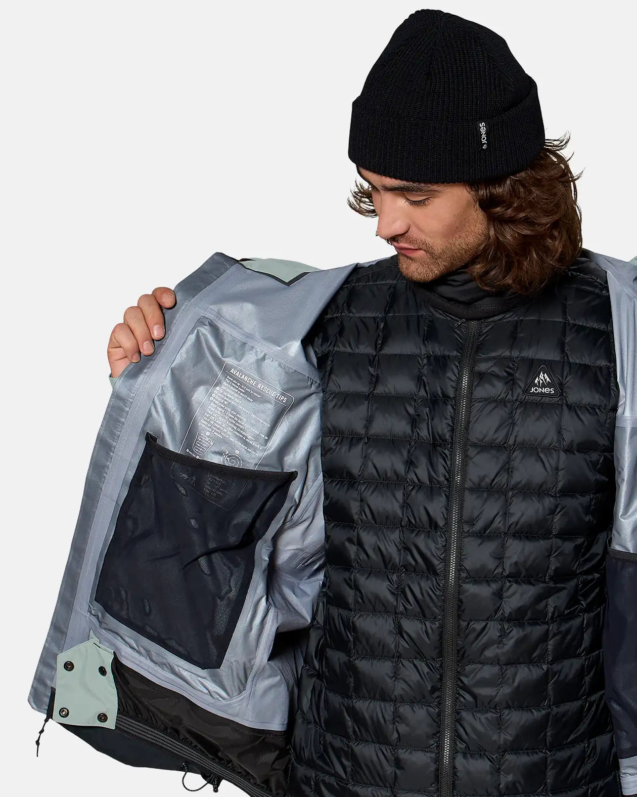Men’s Higher GORE-TEX® 3L Jacket Men’s Higher GORE-TEX® 3L Jacket Outerwear Jones Snowboards High Performance