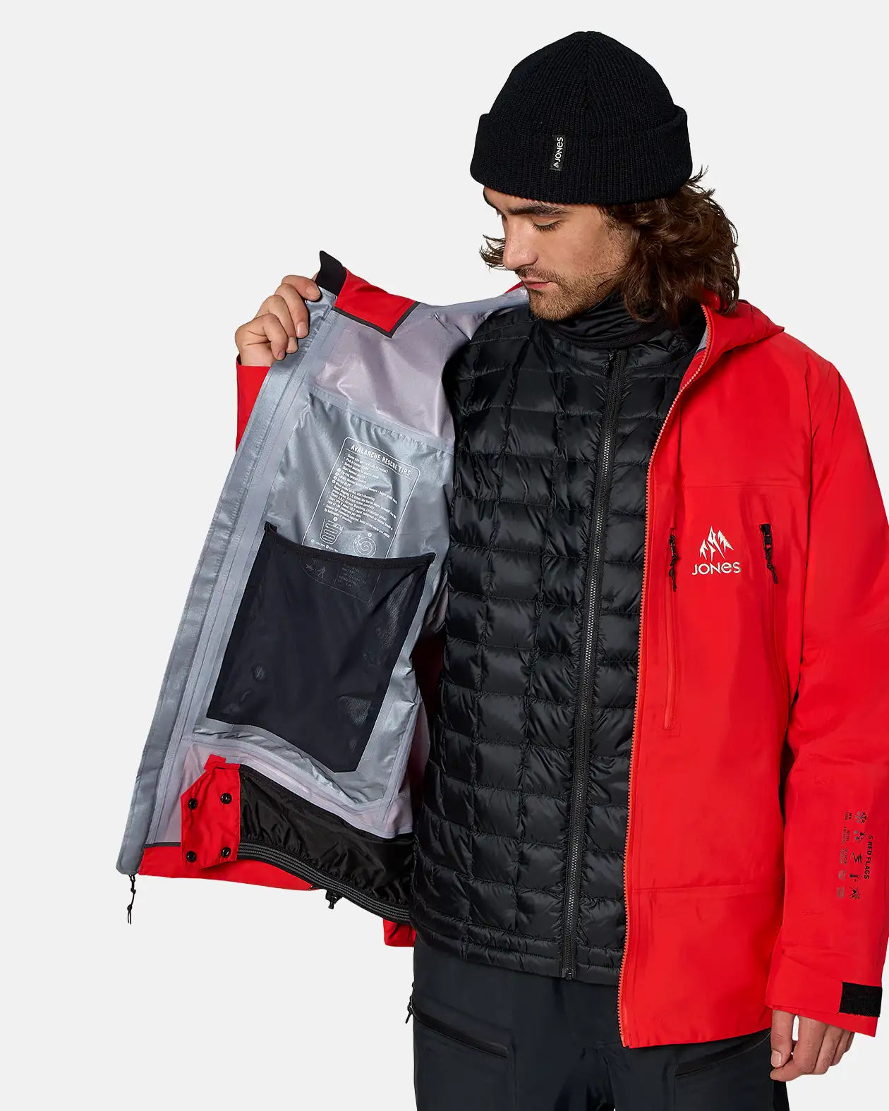 Men’s Higher GORE-TEX® 3L Jacket Men’s Higher GORE-TEX® 3L Jacket Outerwear Jones Snowboards High Performance