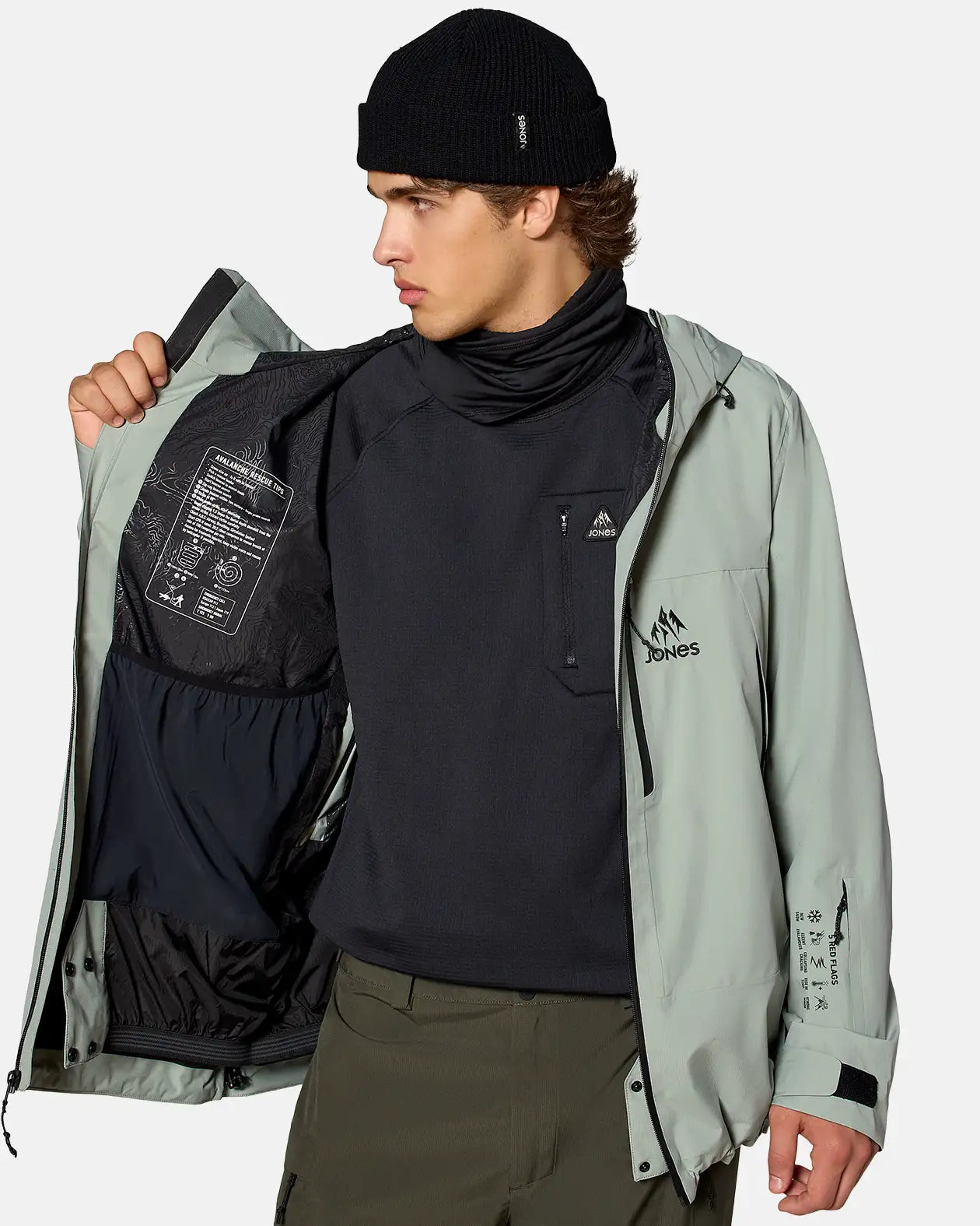 Men’s MTN Surf Jacket Men’s MTN Surf Jacket Outerwear Jones Snowboards High Performance