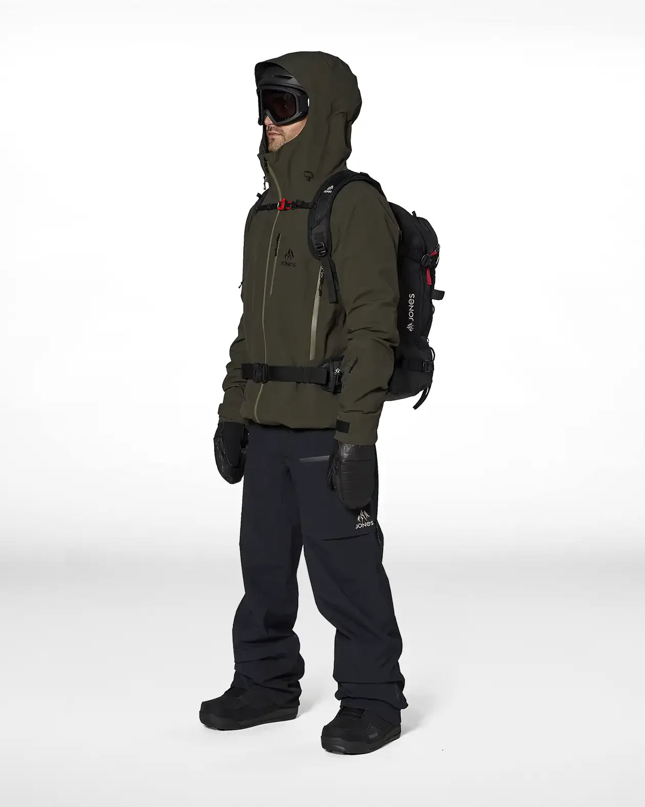 Men’s Further 3L Stretch Jacket Men’s Further 3L Stretch Jacket Outerwear Jones Snowboards High Performance