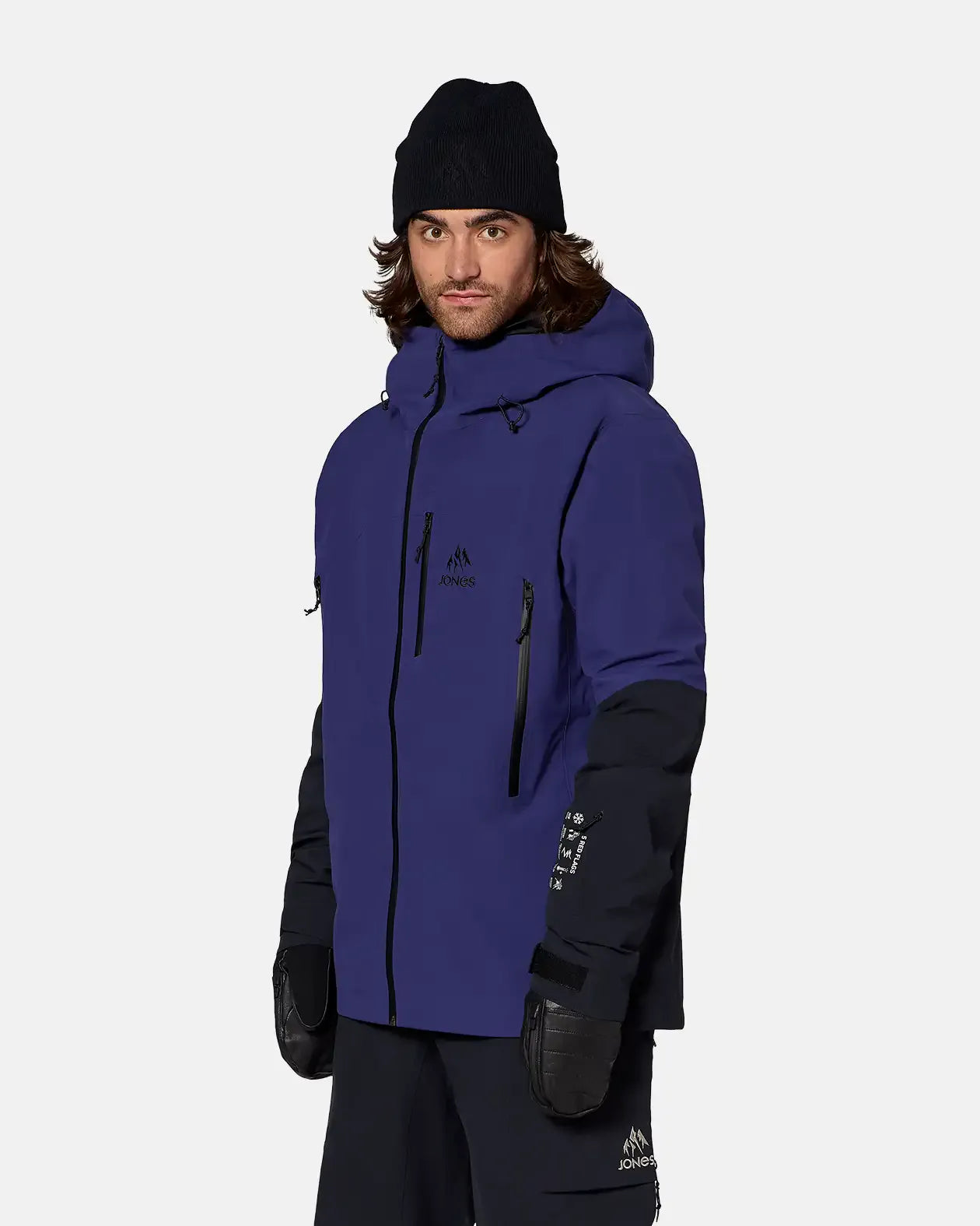 Men’s Further 3L Stretch Jacket Men’s Further 3L Stretch Jacket Outerwear Jones Snowboards High Performance 7630961812409 J.27.JKM.SS3.400.2S.1