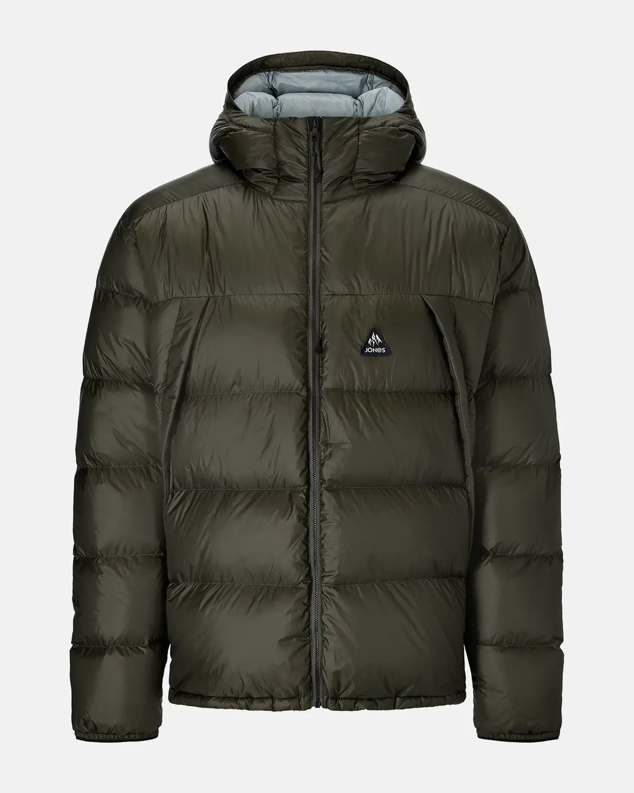 Unisex Max Re-Up Down 750+ Hooded Jacket Unisex Max Re-Up Down 750+ Hooded Jacket Outerwear Jones Snowboards High Performance