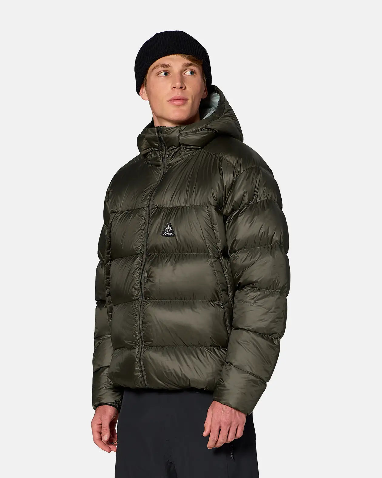 Unisex Max Re-Up Down 750+ Hooded Jacket Unisex Max Re-Up Down 750+ Hooded Jacket Outerwear Jones Snowboards High Performance