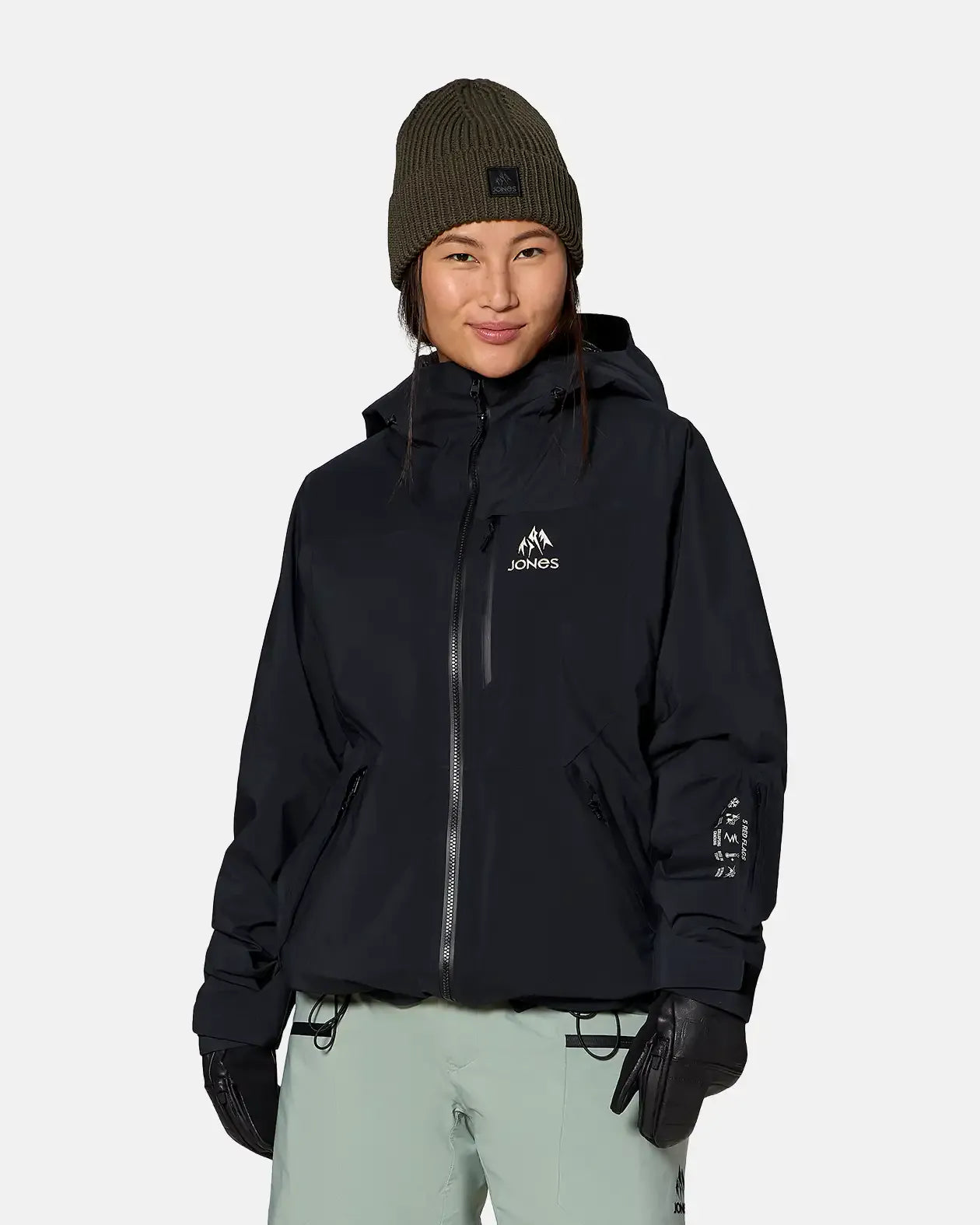 Women’s Deeper GORE-TEX® Insulated Jacket Women’s Deeper GORE-TEX® Insulated Jacket Outerwear Jones Snowboards High Performance 7630961813802 J.27.JKW.GT2.001.1XS.1