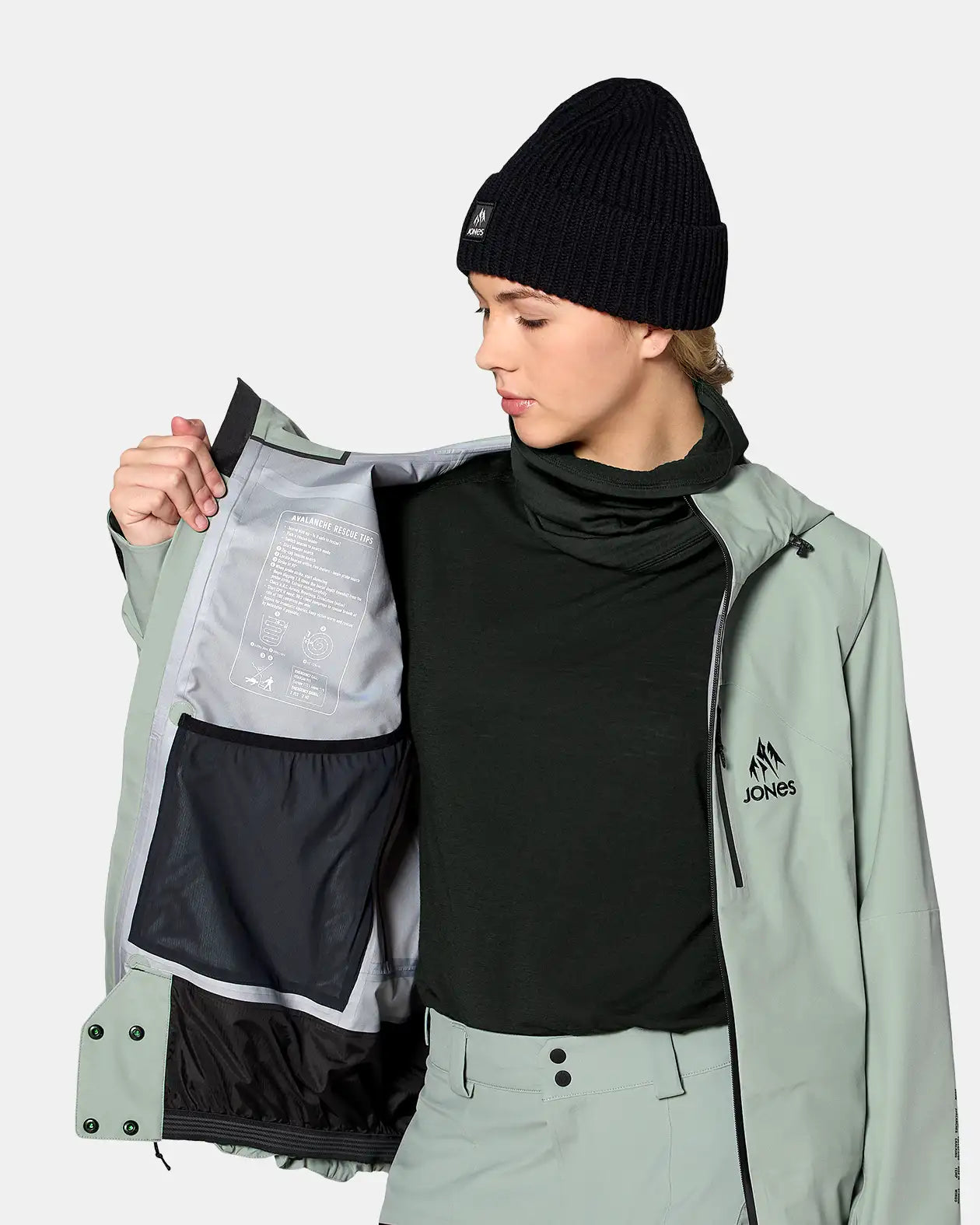 Women’s Further 3L Stretch Jacket Women’s Further 3L Stretch Jacket Outerwear Jones Snowboards High Performance