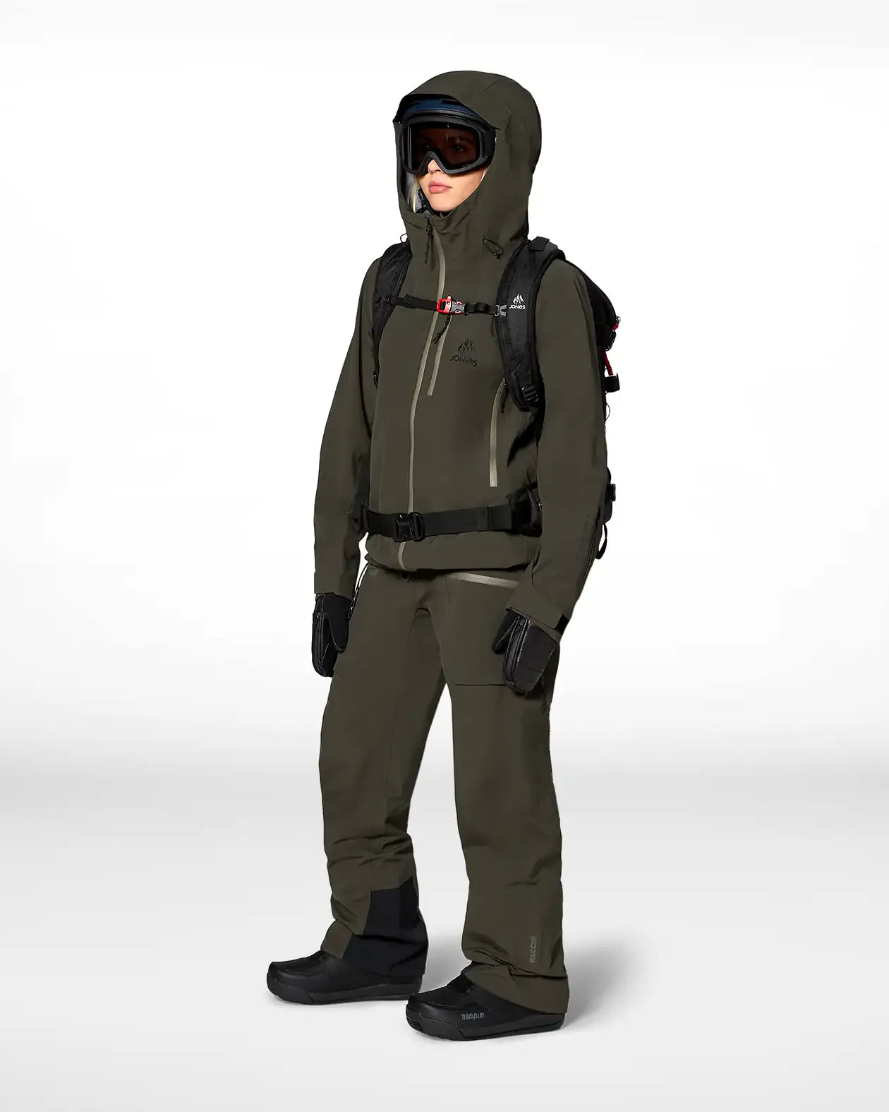 Women’s Further 3L Stretch Jacket Women’s Further 3L Stretch Jacket Outerwear Jones Snowboards High Performance