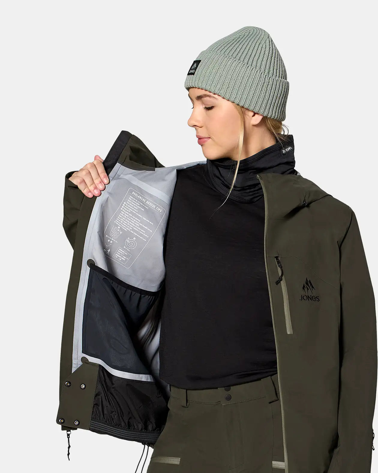 Women’s Further 3L Stretch Jacket Women’s Further 3L Stretch Jacket Outerwear Jones Snowboards High Performance