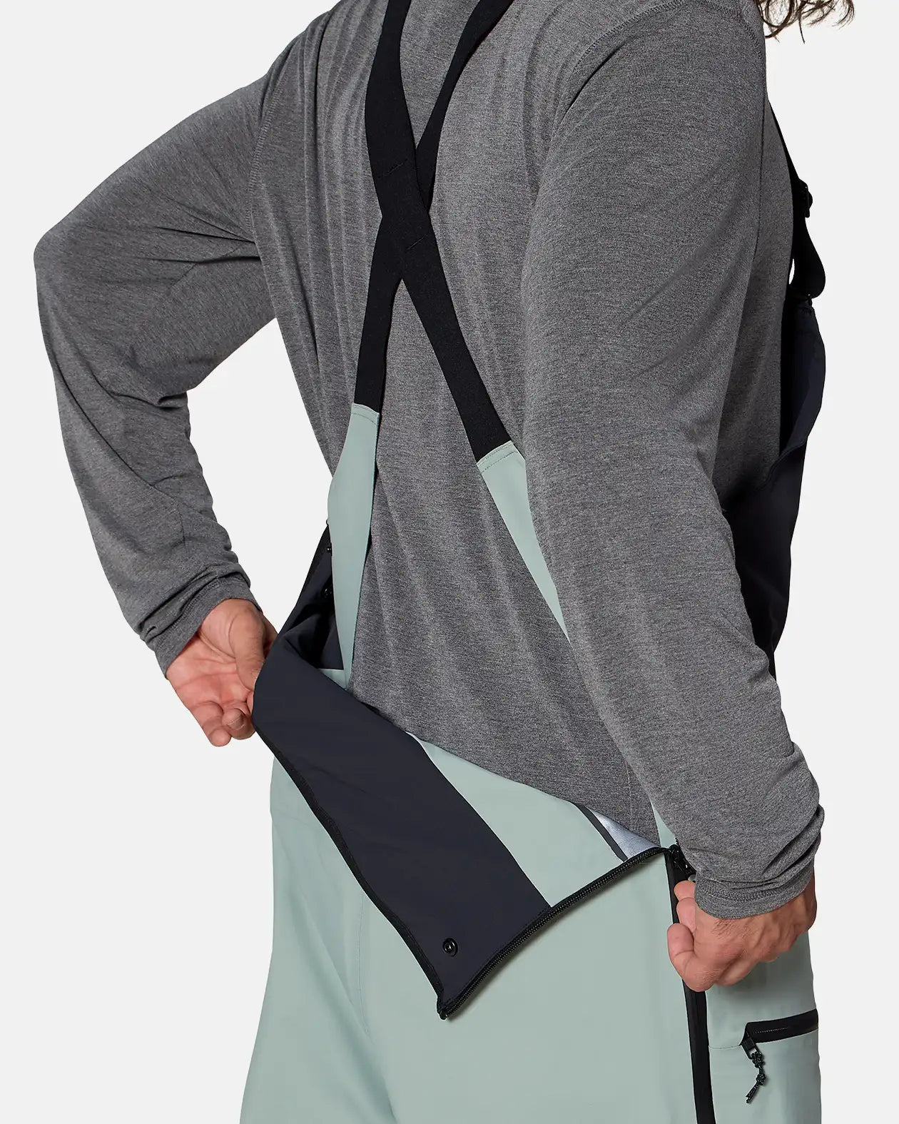 Men’s Higher GORE-TEX® 3L Bibs Men’s Higher GORE-TEX® 3L Bibs Outerwear Jones Snowboards High Performance