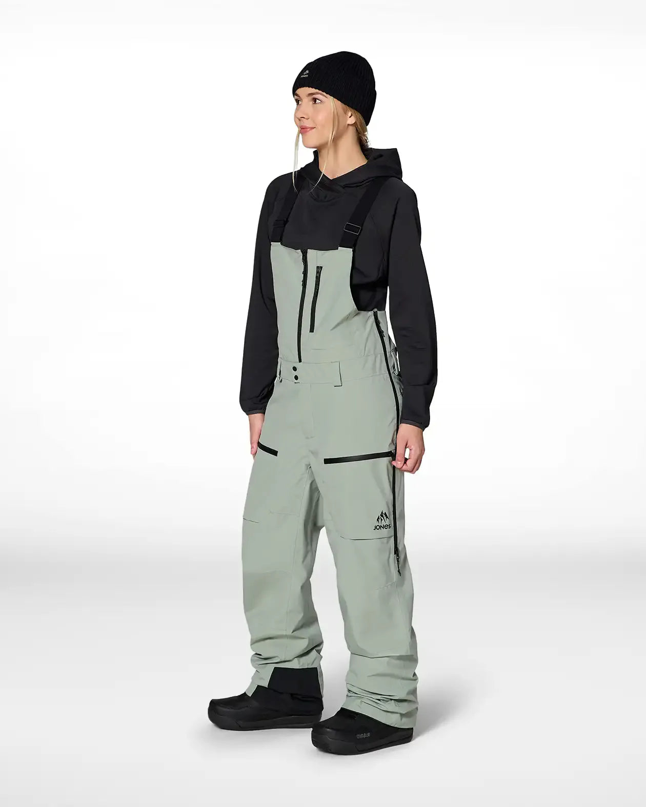 Women’s MTN Surf Bibs Women’s MTN Surf Bibs Outerwear Jones Snowboards High Performance 7630961814359 J.27.PTW.MTB.020.1XS.1